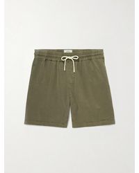 Portuguese Flannel - Dogtown Straight-Leg Tencel Lyocell Drawstring Shorts - Lyst