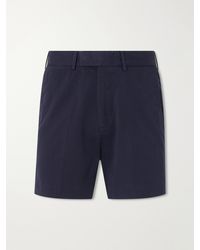 Tom Ford - Straight-leg Cotton-blend Twill Shorts - Lyst