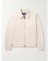 Herno - Cotton-Blend Twill Bomber Jacket - Lyst