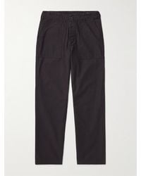 Orslow - Straight-leg Cotton Trousers - Lyst