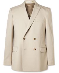 MR P. - Phillip Double-breasted Wool And Mohair-blend Suit Jacket - Lyst