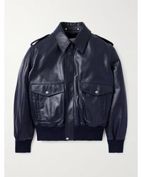 Givenchy - Bomberjacke aus Leder - Lyst