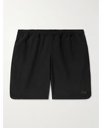 Dime - Classic Straight-Leg Logo-Embroidered Shell Shorts - Lyst