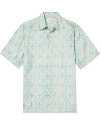 Dries Van Noten - Printed Silk Shirt - Lyst