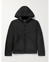 James Perse - Shell Hooded Jacket - Lyst