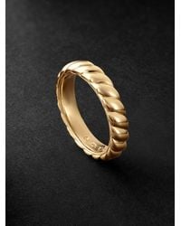 David Yurman - Sculpted Cable 18-Karat Ring - Lyst