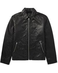 Rag & Bone - Melrose Textured-leather Jacket - Lyst