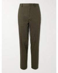 Loro Piana - Jarno Austin Straight-Leg Stretch-Cotton Twill Trousers - Lyst
