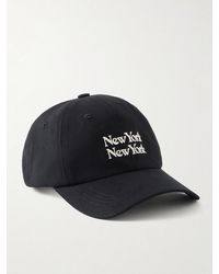 Corridor NYC - New York New York Embroidered Cotton-canvas Cap - Lyst