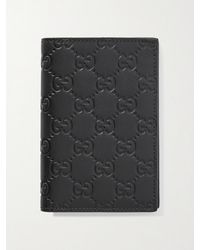 Gucci - Arabella Logo-Debossed Leather Passport Case - Lyst