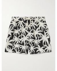 Palm Angels - Badeshorts mit Palmen-Print - Lyst