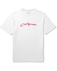 ERL - California Slim-Fit Printed Cotton-Jersey T-Shirt - Lyst