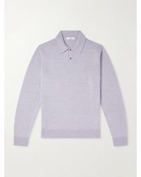MR P. - Merino Wool Polo Shirt - Lyst