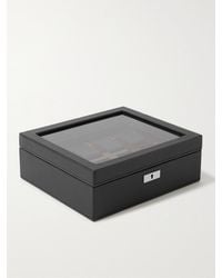 Wolf - Roadster Full-grain Vegan Leather Eight-piece Watch Box - Lyst