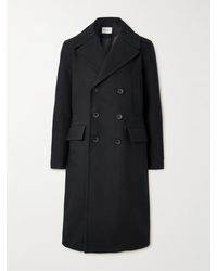 MR P. - Great Double-breasted Woven Coat - Lyst