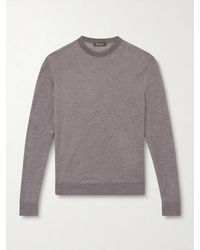Loro Piana - Cashmere And Silk-Blend Sweater - Lyst