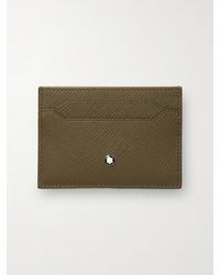 Montblanc - Sartorial Cross-Grain Leather Cardholder - Lyst