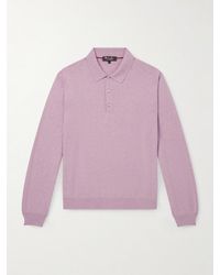 Loro Piana - Cashmere Polo Shirt - Lyst
