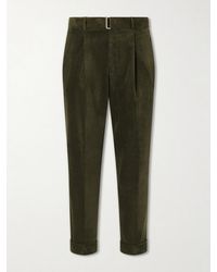 Officine Generale - Hugo Straight-Leg Cotton-Blend Corduroy Trousers - Lyst