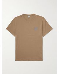 Loewe - Slim-Fit Logo-Embroidered Cotton-Jersey T-Shirt - Lyst