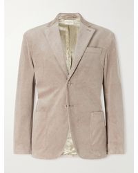 Officine Generale - Michel Cotton-Blend Corduroy Blazer - Lyst