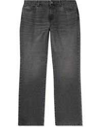Guess USA - Straight-leg Distressed Jeans - Lyst
