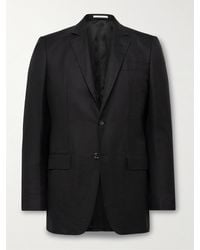 Gabriela Hearst - Irving Slim-Fit Unstructured Wool, Silk And Linen-Blend Twill Suit Jacket - Lyst