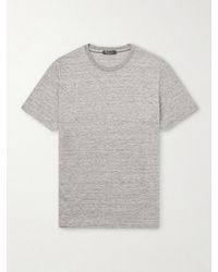Loro Piana - Linen T-Shirt - Lyst