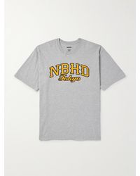 Neighborhood - Logo-print Cotton-jersey T-shirt - Lyst