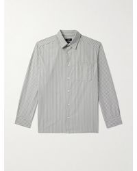 A.P.C. - Malo Striped Cotton Shirt - Lyst