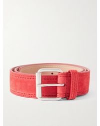 Dries Van Noten - 4Cm Suede Belt - Lyst