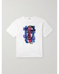 Bode - Chapeau T-Shirt aus Baumwoll-Jersey mit Print - Lyst