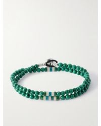 Mikia - Sterling Malachite Bracelet - Lyst