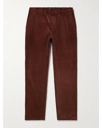 MR P. - Edward Straight-Leg Organic Cotton-Corduroy Trousers - Lyst