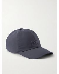 Brioni - Logo-Embroidered Shell Baseball Cap - Lyst