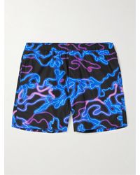 Valentino Garavani - Straight-leg Mid-length Printed Swim Shorts - Lyst