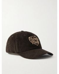 Human Made - Logo-Embroidered Cotton-Corduroy Baseball Cap - Lyst