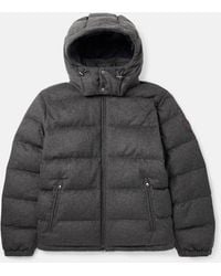 Polo Ralph Lauren - Decker Quilted Recycled Wool-Blend Hooded Down Jacket - Lyst