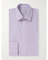 Charvet - Striped Cotton Oxford Shirt - Lyst