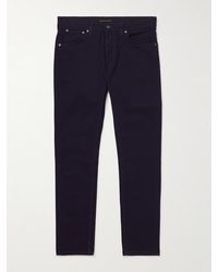 Nudie Jeans - Lean Dean Straight-Leg Organic Jeans - Lyst