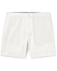 Club Monaco - Baxter Straight-leg Stretch-cotton Twill Shorts - Lyst