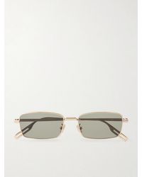 Dior - DiorBlackSuit S21U Square-Frame Gold-Tone Metal Sunglasses - Lyst
