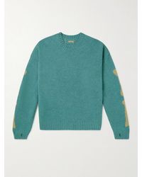 Kapital - Intarsia Wool Sweater - Lyst