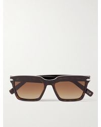 Dior - Diorblacksuit S3i Square-frame Tortoiseshell Acetate Sunglasses - Lyst