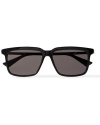 Bottega Veneta - Square-frame Acetate Sunglasses - Lyst