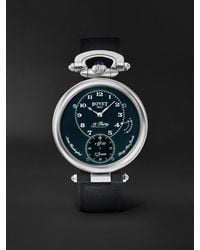 Bovet - 19Thirty Limited Edition Hand-Wound Stainless Steel Watch, Ref. Nts0108 - Lyst