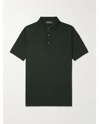 Loro Piana - Wish Wool Polo Shirt - Lyst