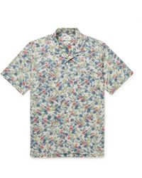 Hartford - Slam 02 Camp-collar Printed Cotton Shirt - Lyst