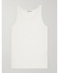 A Kind Of Guise - Tomaso Ribbed Stretch-Cotton Jersey Tank Top - Lyst