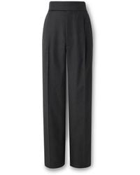 Fear Of God - Straight-leg Pleated Virgin Wool-herringbone Suit Trousers - Lyst